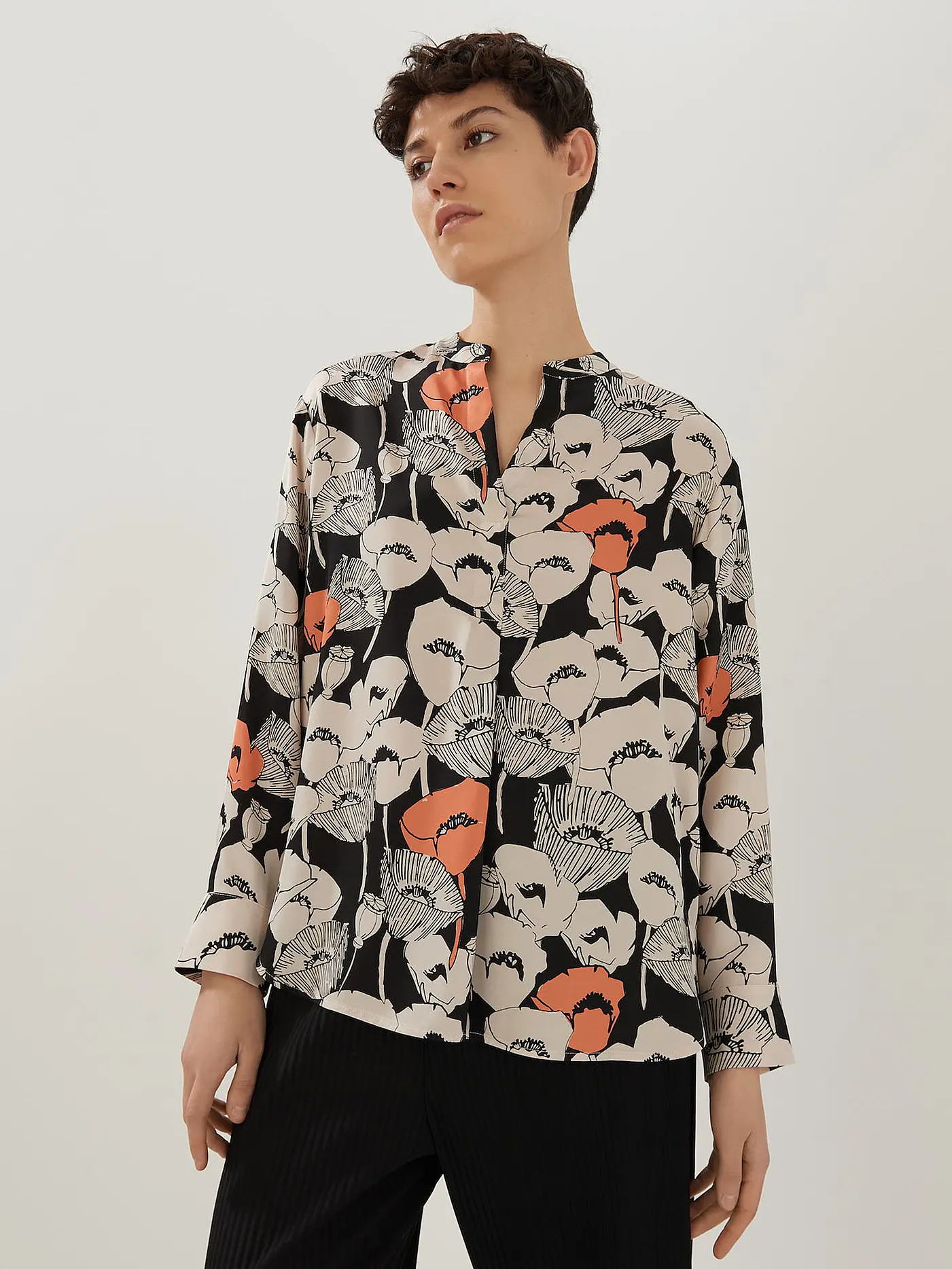 SOMEDAY | Bluse ZALANI | schwarz